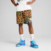 Melo Alien Skins Men's Basketball Shorts, PUMA Black-AOP, small-AUS