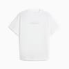 T-shirt grafica da basket Scoot Lab unisex, PUMA White, small