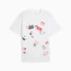 Scoot Caution Men's Graphic Basketball Tee, PUMA White, small-AUS