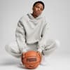 Melo Alwayz On 1 Basketball Hoodie Men, Light Gray Heather, small-VNM