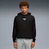 Melo Alwayz On 1 Men's Basketball Hoodie, PUMA Black-Team Silver, small-AUS