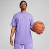 Melo Alwayz On 1 Basketball Men's Tee, Lavender Alert, small-AUS