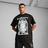 PUMA HOOPS x LAFRANCÉ Written in Chrome Tee Unisex, PUMA Black, small-THA