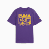 Rival Rage Tee - Youth 8-16 years, Team Violet, small-AUS