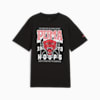 Rival Rage Basketball Tee - Youth 8-16 years, PUMA Black, small-AUS