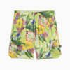 Shorts con estampado integral para hombre Dunked In Florals, Pistachio Green-AOP, small