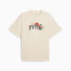 Playera Dunked In Florals I para hombre, Alpine Snow, small