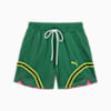 PUMA x TMNT Reversible Basketball Shorts Men, Vine-Ultra Violet-Fast Pink, small
