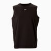 Women's Oversized Tank, PUMA Black, small-AUS
