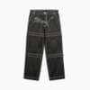 Pantalones con rodilleras A$AP ROCKY x PUMA para hombre, PUMA Black-Denim, small