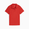 Pure Short Sleeve Polo - Youth 8-16 years, Red Fire, small-AUS