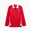 Polo de manga larga Scuderia Ferrari Race para hombre, Rosso Corsa, small