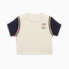 Camiseta ajustada y corta para mujer Bright Lights Wardrobe Essentials NYC Flagship, Alpine Snow, small