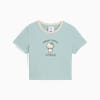 PUMA x HELLO KITTY AND FRIENDS Graphic Baby Tee Women, Modern Mint, small-IDN