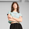 เสื้อยืดเด็กลายกราฟิก PUMA X HELLO KITTY AND FRIENDS สำหรับผู้หญิง, Modern Mint, small-THA