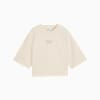 Premium Essentials Women's Oversized Graphic Tee, Alpine Snow, small-NZL