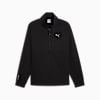 PUMATECH Relaxed Half-Zip Crew Sweat Men, PUMA Black, small