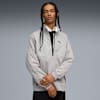 PUMATECH Men's Relaxed Half-Zip Crew Sweat, Gray Echo, small-AUS