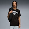 WARDROBE ESSENTIALS Sports Legacy Men's Tee, PUMA Black, small-AUS