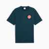 Wardrobe Essentials Sports Legacy Relaxed Tee Men, Green Terrain, small-PHL