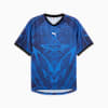 PUMATECH-X All-Over Print Relaxed Soccer Jersey Unisex, Mountain Blue-AOP, small