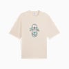 Graphic PUMA Fest Boxy Tee Men, Alpine Snow, small-PHL
