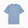 Graphic Relaxed Washed Tee Men, Cool Blue, small