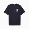 Graphic Card Play Tee Men, New Navy, small
