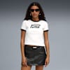 FUTURE.PUMA.ARCHIVE Women's Graphic Slim Tee, PUMA White, small-AUS