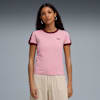 Áo Thun dáng ôm T7 Nữ, Poised Pink, small-VNM