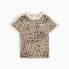 T7 Leo Luxe Slim Tee Women, Alpine Snow-Ice Coffee, small
