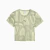 DARE TO All Over Print Baby Tee Women, Lux Army, small-SEA