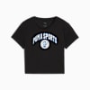 Áo Baby Tee Thể Thao Họa Tiết Legacy Wardrobe Essentials Nữ, PUMA Black, small-VNM