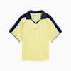 T7 Relaxed Soccer Jersey Women, Gold Moon, small
