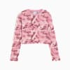 Bowtique AOP Longsleeve Tee Youth, Poised Pink, small