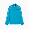 T7 SUPER PUMA Half-Zip Crew Youth, Tropical Blue, small
