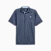 Pure 2.0 Circle Cat Golf Polo Men, Deep Navy-White Glow, small