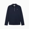 Waffle Fleecetop mit Reißverschluss bis zum Hals Herren, Deep Navy, small