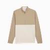 CLOUDSPUN Tech Hybrid Golf Quarter-Zip Men, Ice Coffee, small