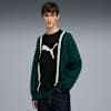 FUTURE.PUMA.ARCHIVE Relaxed Knitted Sweater Unisex, Green Terrain-PUMA Black, small-PHL