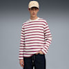 MMQ Men's Long Sleeve Top, Berry, small-AUS
