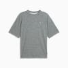 MMQ Men's Waffle Tee, Medium Gray Heather, small