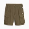 MMQ Men's Cargo Shorts, Loden Green, small-AUS