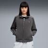 T7 Track Jacket Women, Dusky Gray, small-VNM