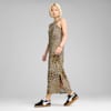 LEO LUXE Women's Slim All-Over Print Dress, Alpine Snow, small