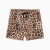 LEO LUXE A-Line All-Over Print 3" Woven Shorts Women, Alpine Snow, small