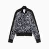 T7 LEO LUXE All-Over Print Women's Short Track Jacket, PUMA Black, small-AUS