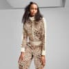 T7 LEO LUXE All-Over Print Women's Short Track Jacket, Alpine Snow, small-AUS