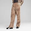 T7 LEO LUXE All-Over Print Women's Straight Pants, Alpine Snow, small-AUS