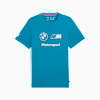 BMW M Motorsport Essentials Logo Tee Men, Tropical Blue, small